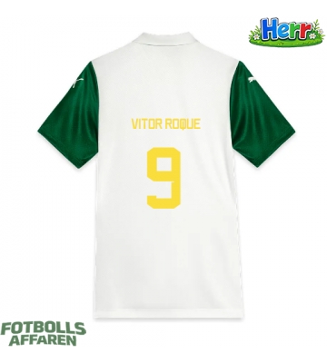 Palmeiras Vitor Roque #9 Bortatröja 2025-26 Kortärmad